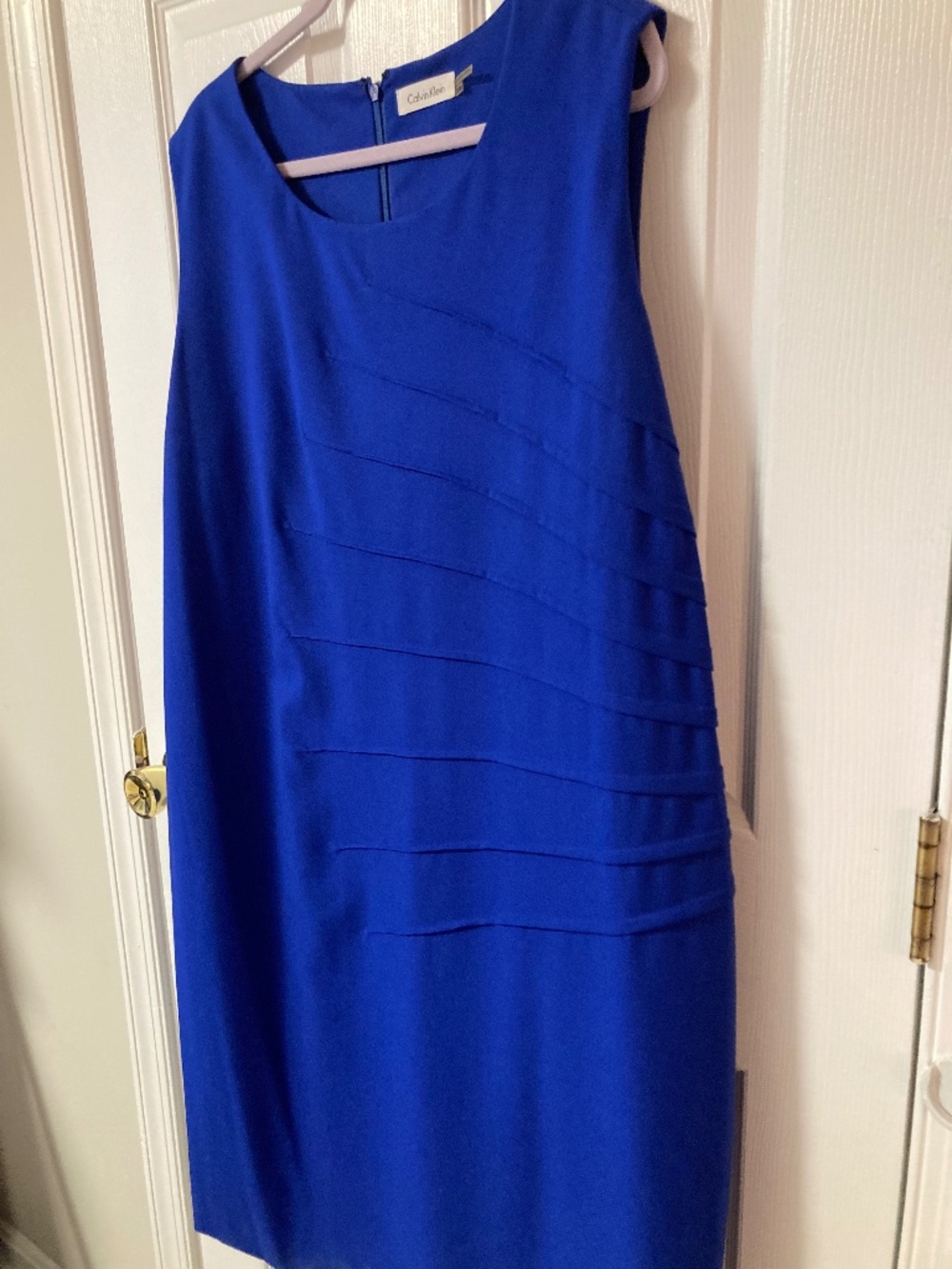 Calvin Klein Phenomenal Royal Blue Dress